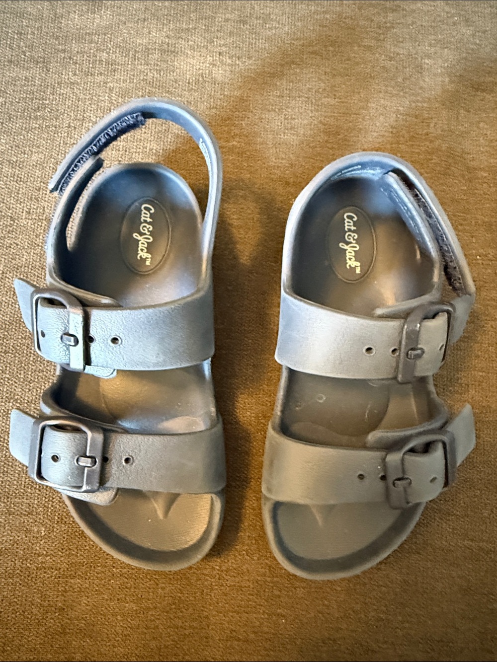 Cat & Jack Navy Sandals size 8 little kids